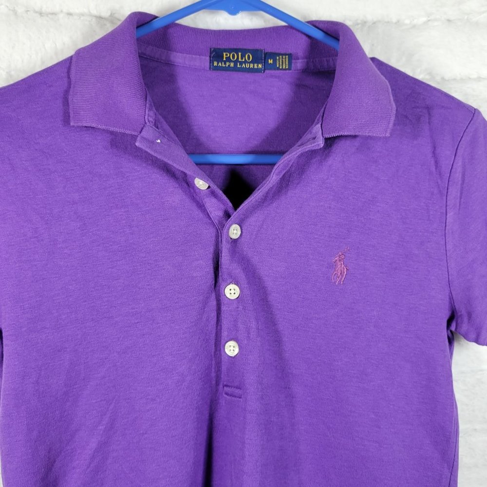 Ralph Lauren Women's Polo M Short Sleeve - Picture 6 of 9